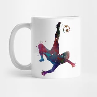 Football player sport art #football #soccer Mug